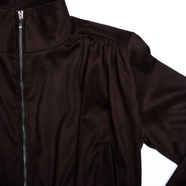 THE CROPPED SUEDE JACKET secondary view