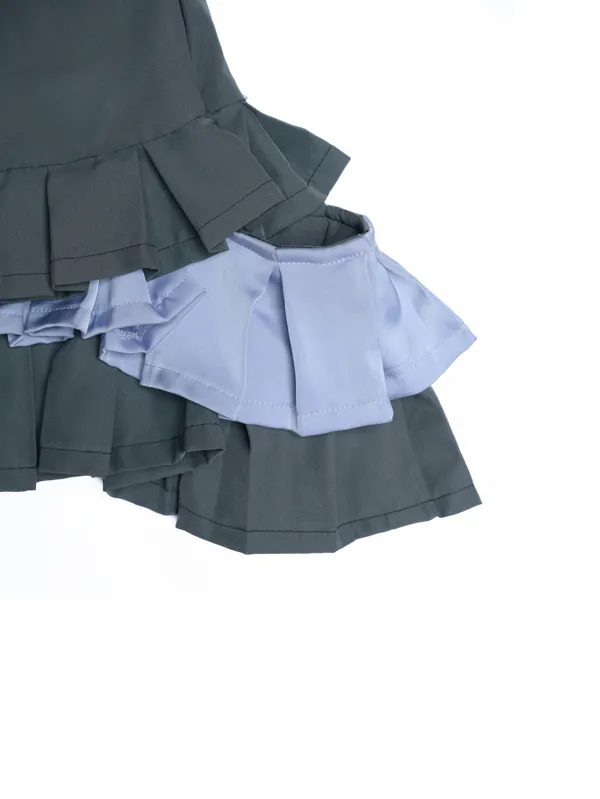 THE CLOUDY PLEATED SKIRT secondary view